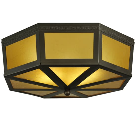 Eltham 2 Light 16" Wide Flush Mount Drum Ceiling Fixture