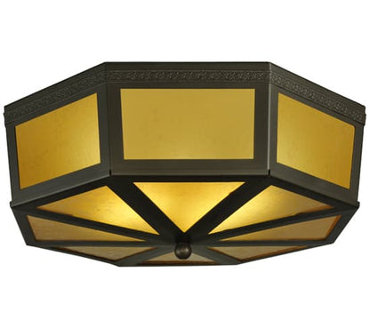 Eltham 2 Light 16" Wide Flush Mount Drum Ceiling Fixture