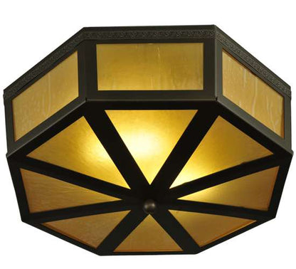 Eltham 2 Light 16" Wide Flush Mount Drum Ceiling Fixture