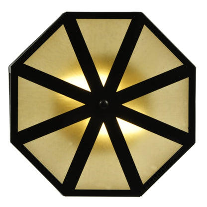 Meyda Tiffany Eltham 2 Light 16" Wide Flush Mount Drum Ceiling Fixture