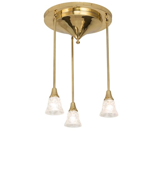 3 Light 19" Wide Multi Light Pendant
