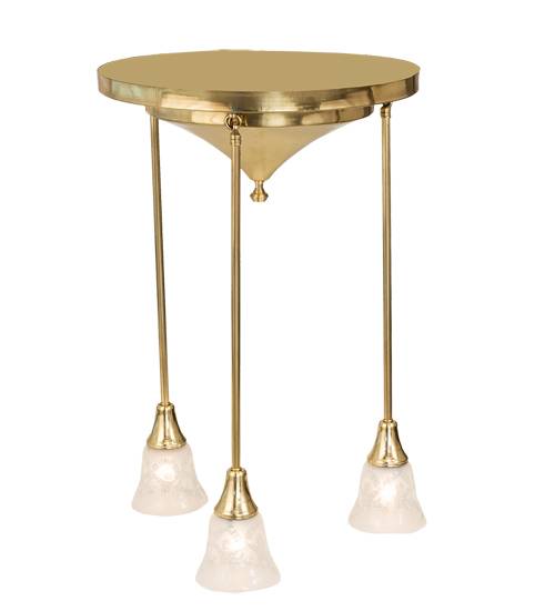 3 Light 19" Wide Multi Light Pendant