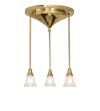 3 Light 19" Wide Multi Light Pendant