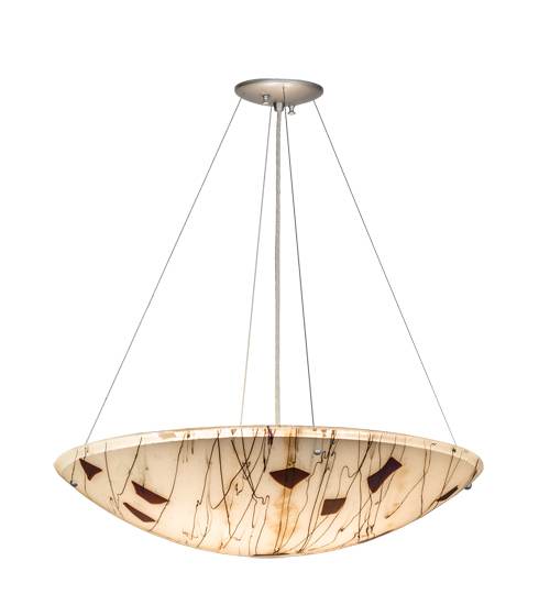 4 Light 30" Wide Suspension Pendant