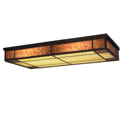 Polaris 3 Light 48" Wide Flush Mount Ceiling Fixture