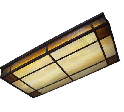 Polaris 3 Light 48" Wide Flush Mount Ceiling Fixture