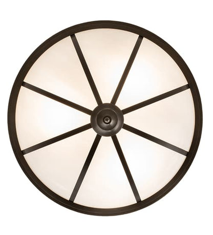 Commerce 3 Light 20" Wide Semi-Flush Bowl Ceiling Fixture