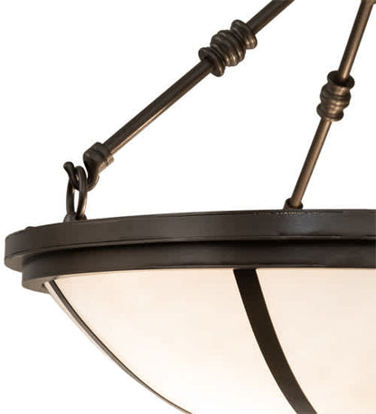 Commerce 3 Light 20" Wide Semi-Flush Bowl Ceiling Fixture