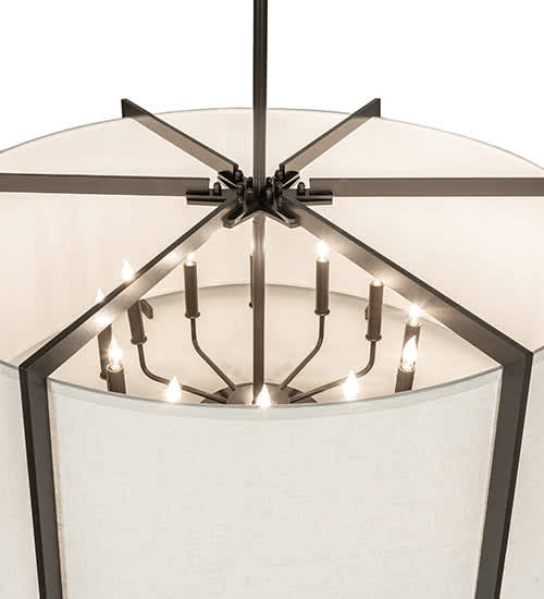 12 Light 42" Wide Pendant