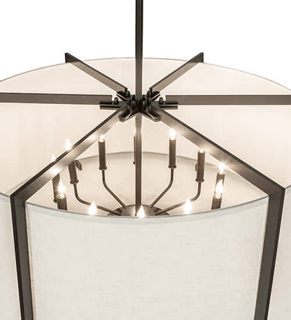 12 Light 42" Wide Pendant
