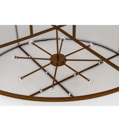 10 Light 48" Wide Pendant
