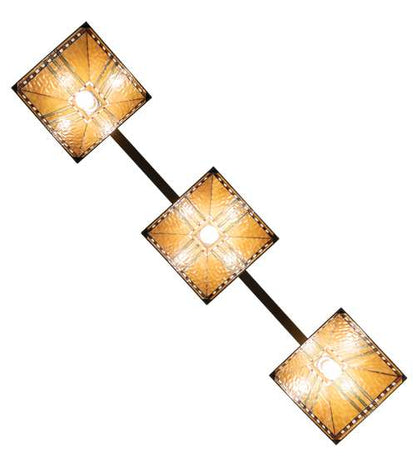 3 Light 62" Wide Linear Pendant