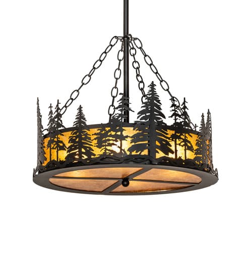 4 Light 23" Wide Pendant