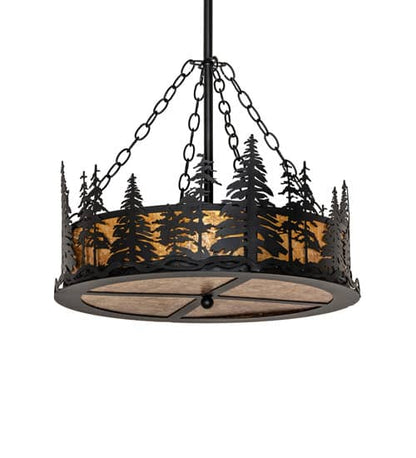 4 Light 23" Wide Pendant