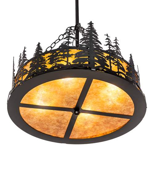 4 Light 23" Wide Pendant