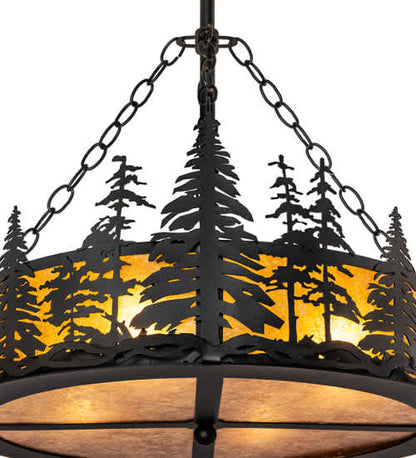 4 Light 23" Wide Pendant