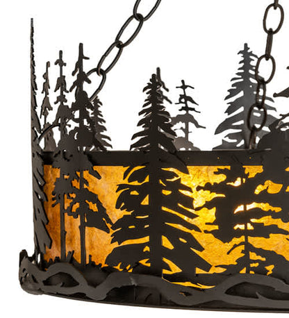 4 Light 23" Wide Pendant