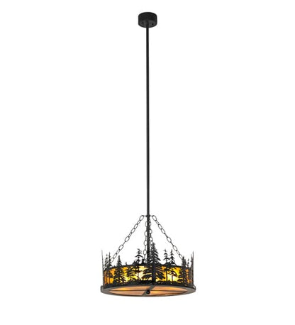 4 Light 23" Wide Pendant