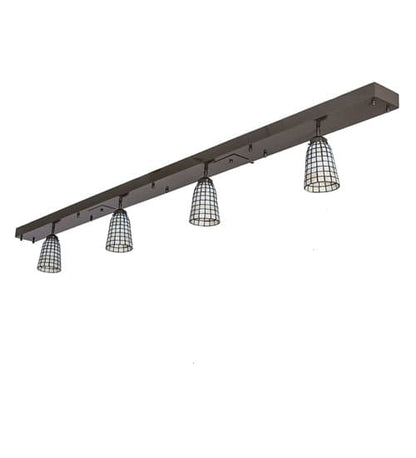 3 Light 98" Wide Linear Pendant