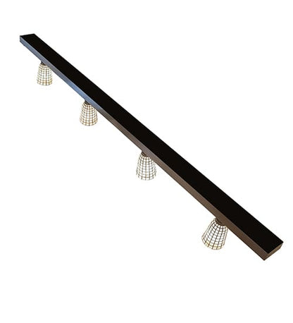 3 Light 98" Wide Linear Pendant