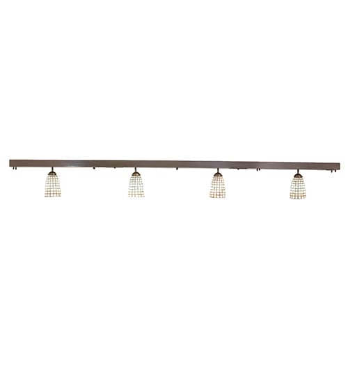 3 Light 98" Wide Linear Pendant