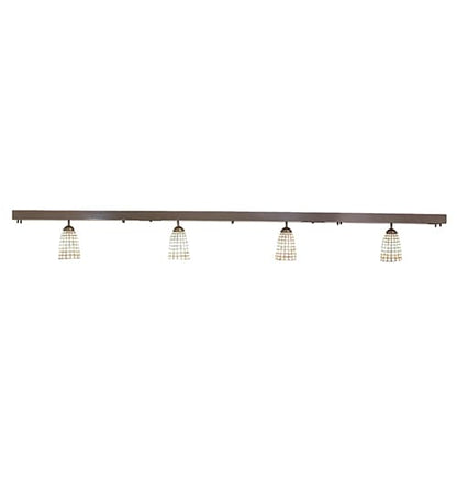 3 Light 98" Wide Linear Pendant