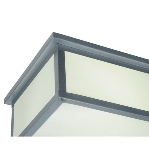 Lumina 8 Light 72" Wide Flush Mount Ceiling Fixture - Sparkle Silver Finish - Medium Bulb Base