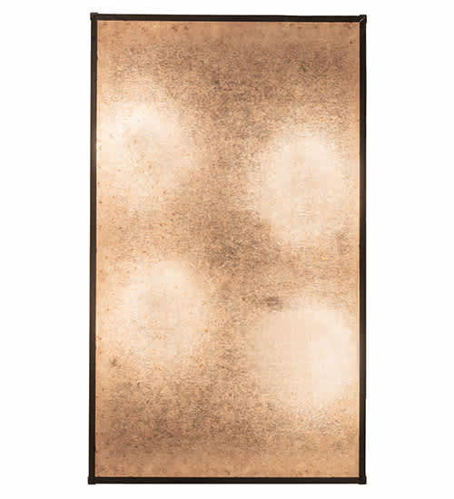 Hyde Park Double Bar Mission 4 Light 36" Wide Flush Mount Ceiling Fixture