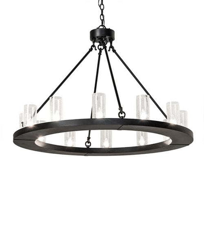 Loxley 12 Light 42" Wide Ring Chandelier