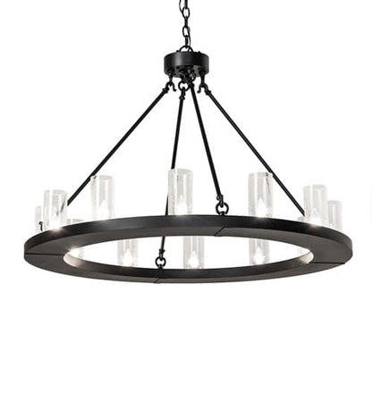 Loxley 12 Light 42" Wide Ring Chandelier