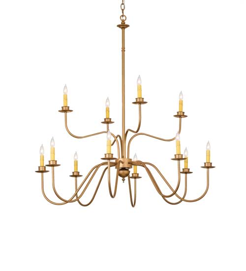 Ean 12 Light 42" Wide Taper Candle Style Chandelier
