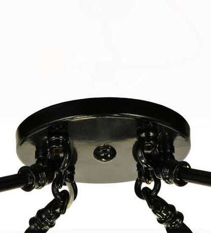 Chrisanne 3 Light 24" Wide Semi-Flush Bowl Ceiling Fixture
