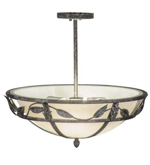 Estelle 2 Light 20" Wide Semi-Flush Bowl Ceiling Fixture