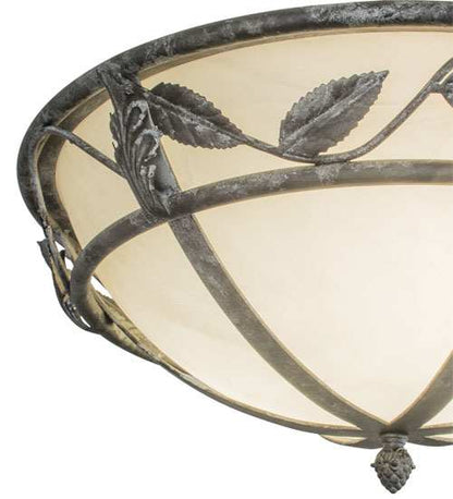 Estelle 2 Light 20" Wide Semi-Flush Bowl Ceiling Fixture