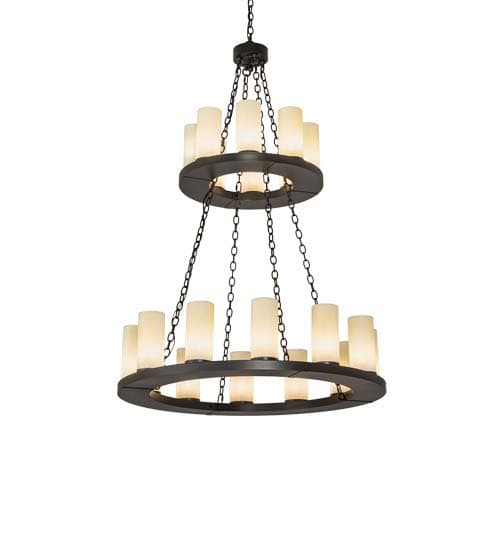 Loxley 20 Light 42" Wide Ring Chandelier