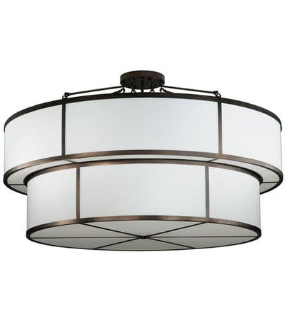 Jayne 12 Light 72" Wide Semi-Flush Ceiling Fixture
