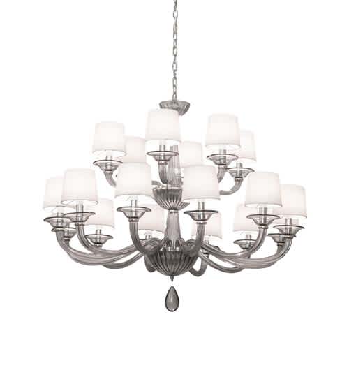 Murano Almaden 18 Light 50" Wide Chandelier
