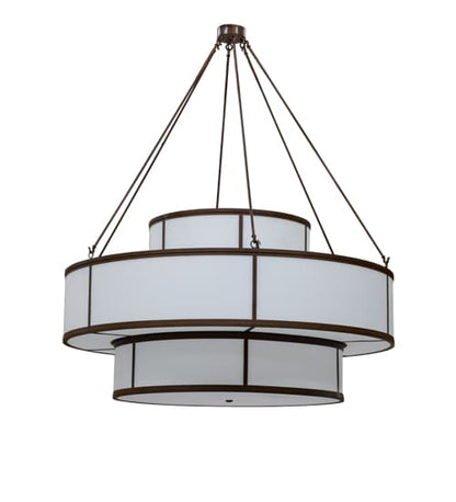 20 Light 66" Wide Pendant