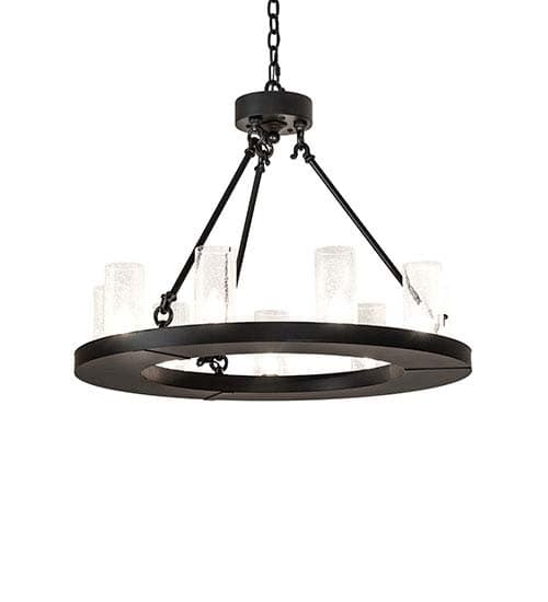 Loxley 9 Light 30" Wide Ring Chandelier
