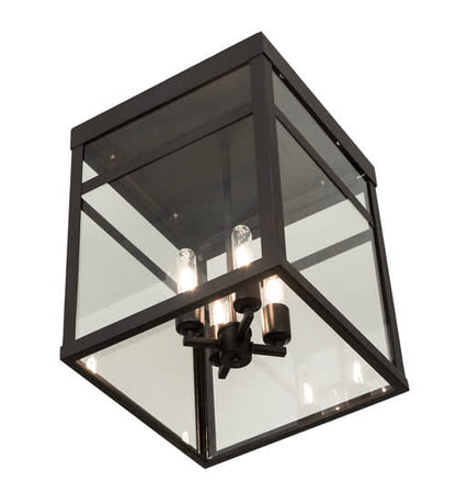 Quadrato 4 Light 21" Wide Semi-Flush Ceiling Fixture