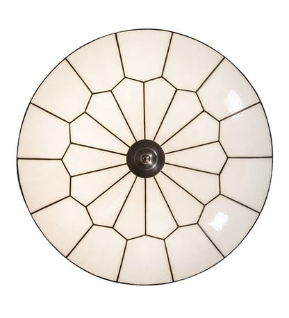 Vincent Honeycomb 6 Light 30" Wide Semi-Flush Bowl Ceiling Fixture