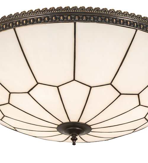 Vincent Honeycomb 6 Light 30" Wide Semi-Flush Bowl Ceiling Fixture