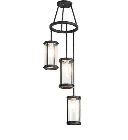 Cartier 3 Light 18" Wide Multi Light Pendant