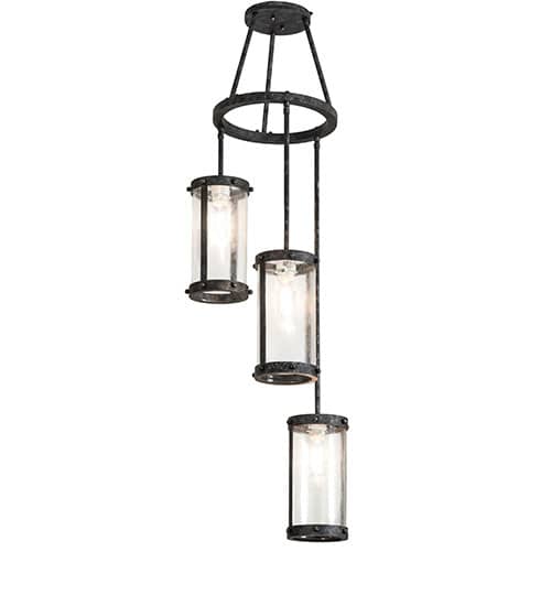 Cartier 3 Light 18" Wide Multi Light Pendant