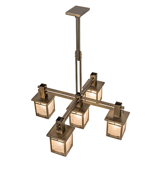 Roylance 5 Light 36" Wide Chandelier