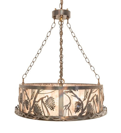 6 Light 48" Wide Linear Pendant