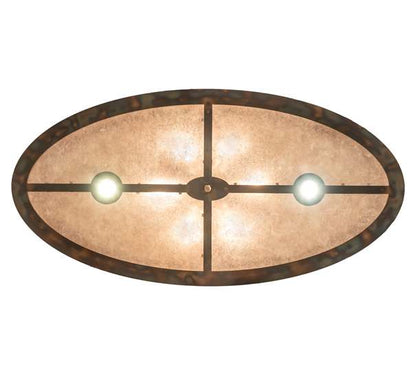 6 Light 48" Wide Linear Pendant