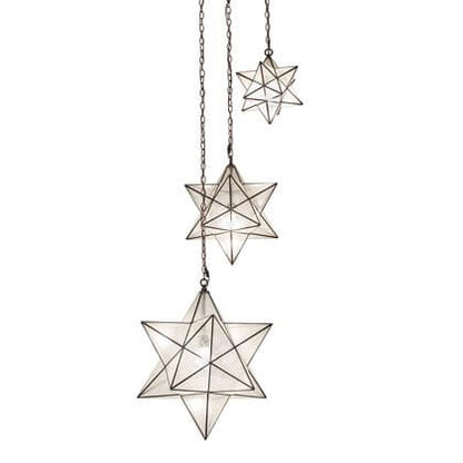 3 Light 36" Wide Multi Light Pendant
