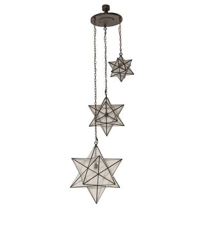 3 Light 36" Wide Multi Light Pendant