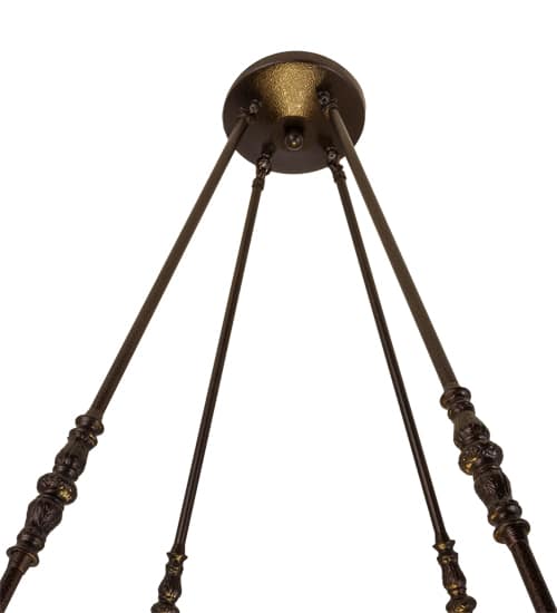 Commerce 4 Light 32" Wide Pendant - Copper Vein Finish - Medium Bulb Base